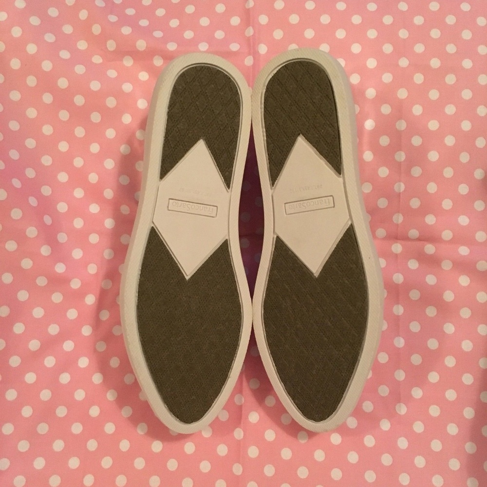 FRANCO SARTO Womens Metallic Slip on Sneaker - Picture 6 of 8